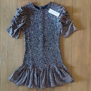 NWT French Connection Navy Floral Dress- size S